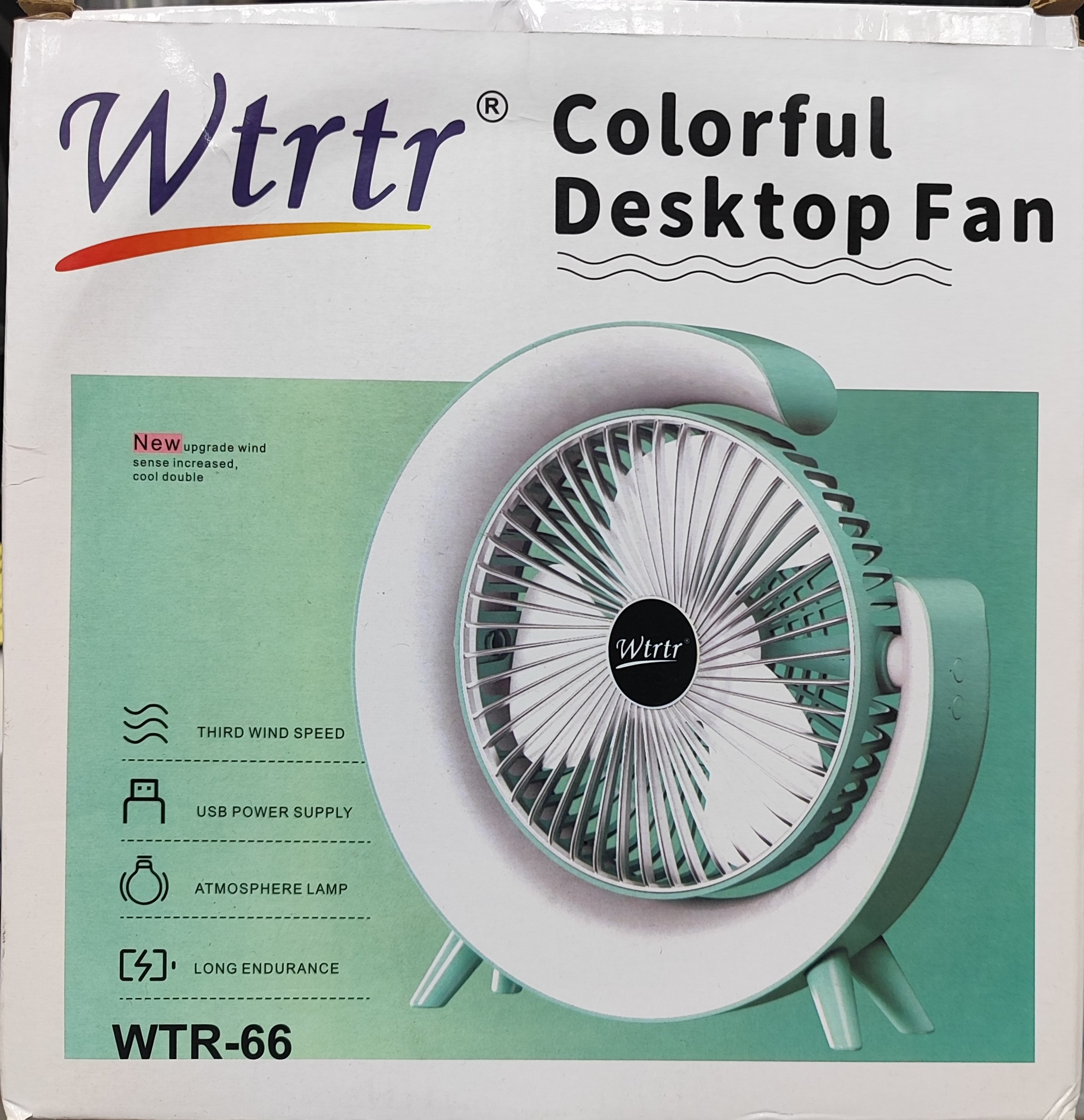 پنکه شارژی مدل wtr 66